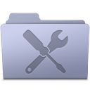 Utilities Folder Lavender icon